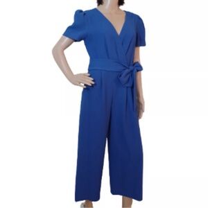 Tahari Faux Wrap Jumpsuit